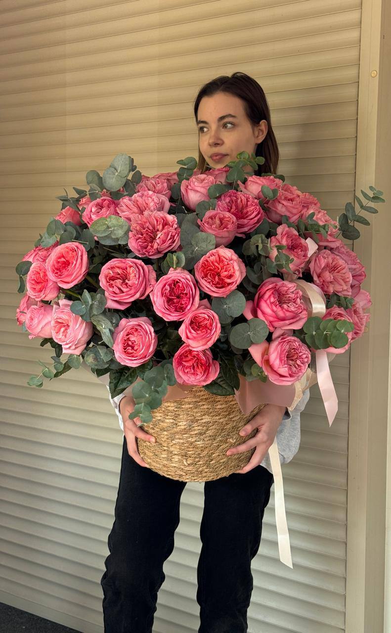 Кашпо Pink Expression with delivery to Almaty