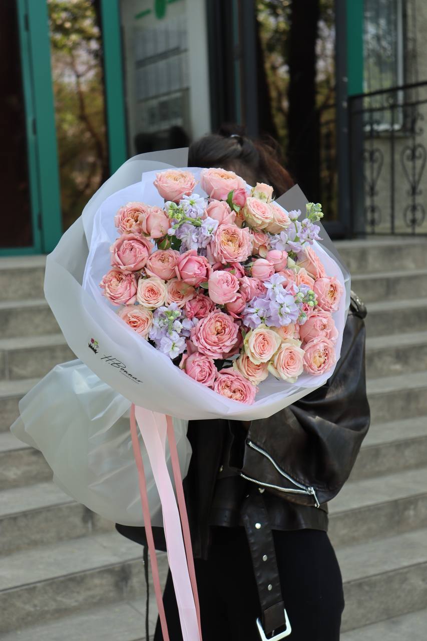 Весенний букет “Cute” ♥️ with delivery to Almaty