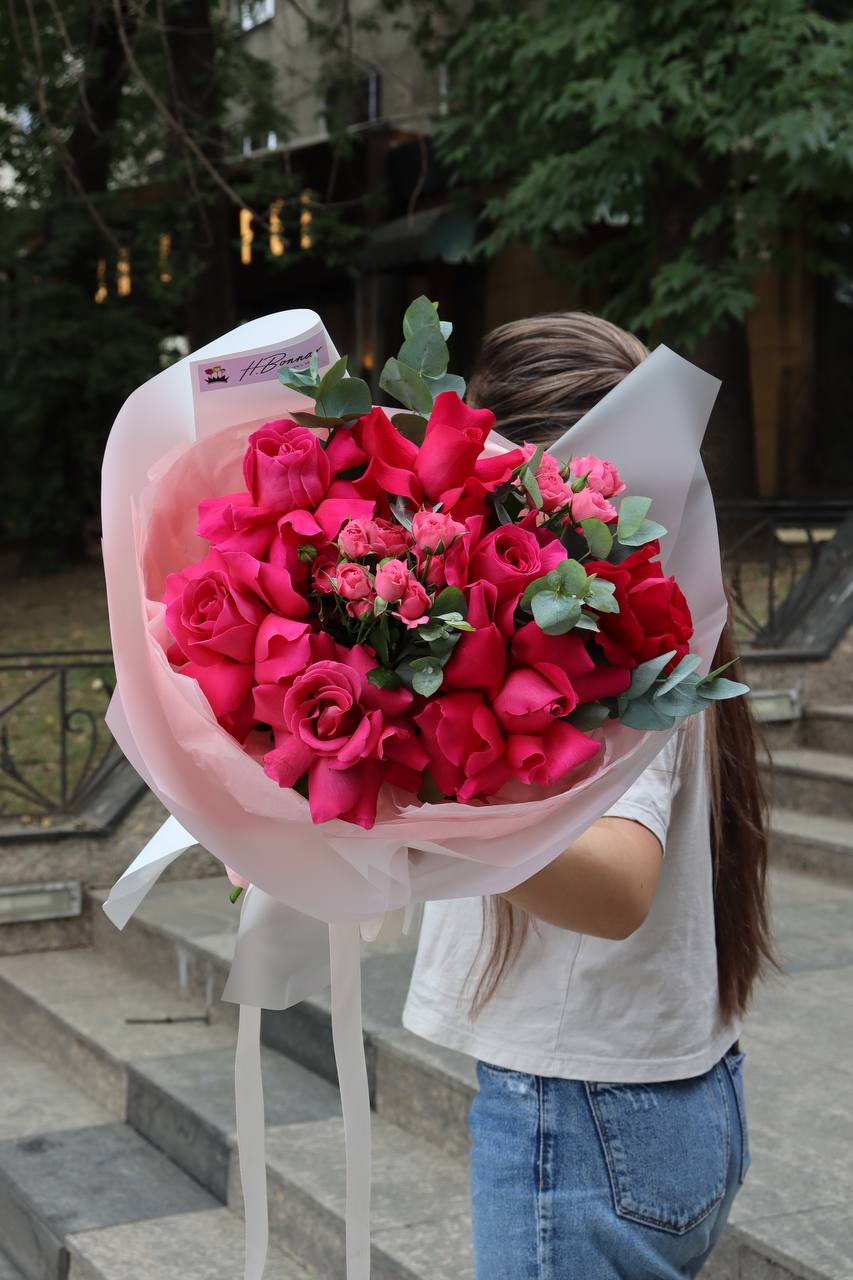 Евро-букет Sweety with delivery to Almaty