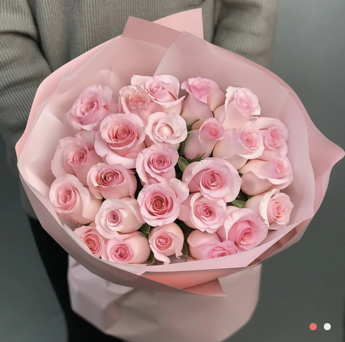 Сортовые розовые розы with delivery to Kostanay.