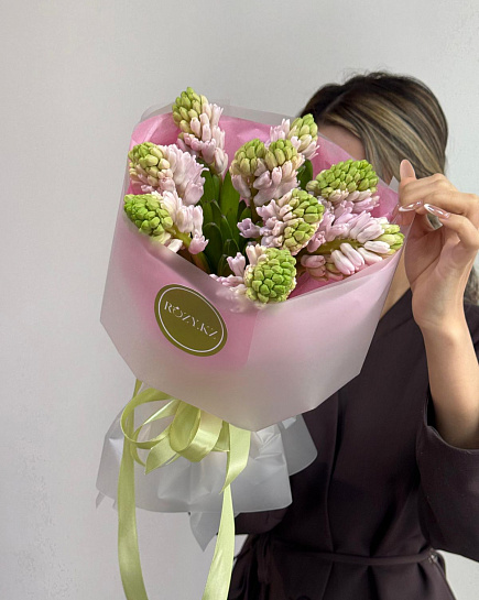 Монобукет Гиацинты (9) с доставкой по Astana