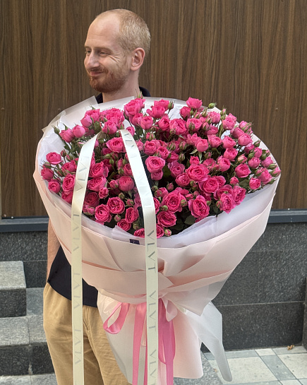 Pink rose  с доставкой по Алматы