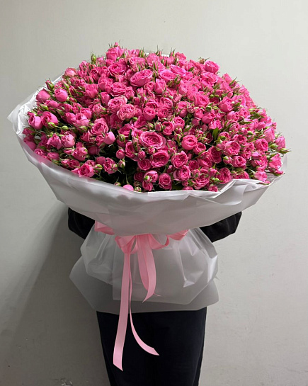 51 кустовые розы  с доставкой по Астане