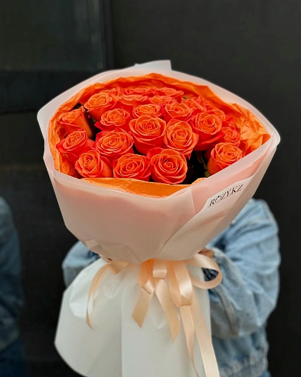 Букет из 25 роз with delivery to Astana