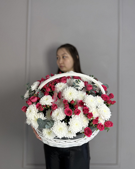 Розовые обещание с доставкой по Астане