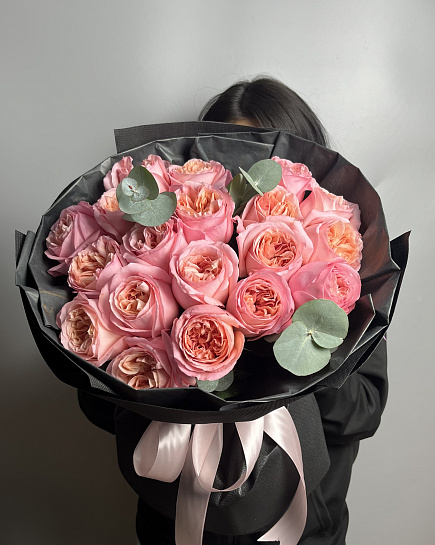 Пионовидные розы с доставкой по Астане