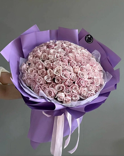 Букет из 101 розы с доставкой по Астане