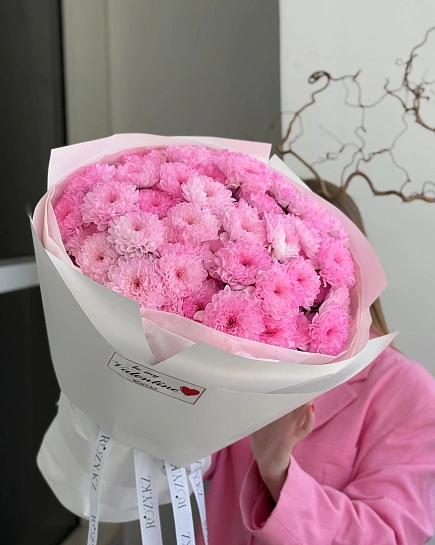 Букет из 9 хризантем с доставкой по Астане