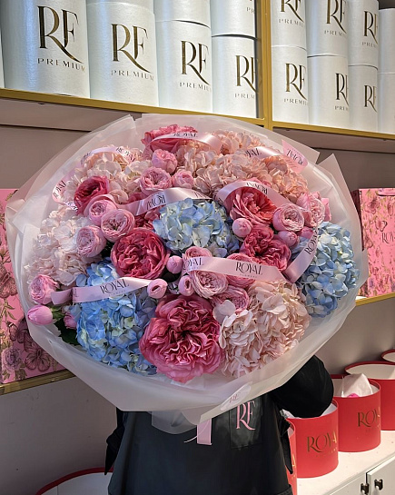 Воздушный евробукет с доставкой по Астане