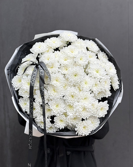 Моно букет из 13 веток хризантем с доставкой по Astana